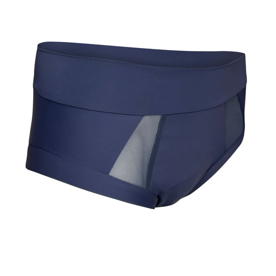 Emanate Brief in Slate Navy (moderate flow)