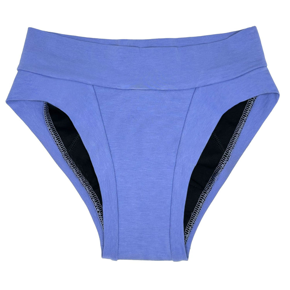 Engineered Brief in Periwinkle (moderate flow)