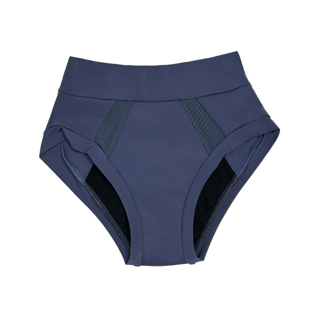 Emanate Brief in Slate Navy (moderate flow)