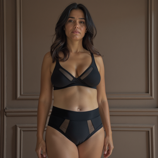 Emanate Brief in Obsidian Black (heavy flow)