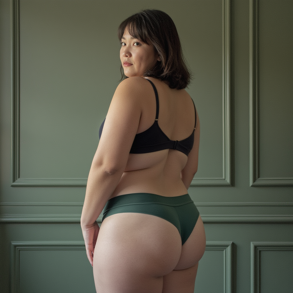 Striation Thong in Forest (All Day Fresh Range)