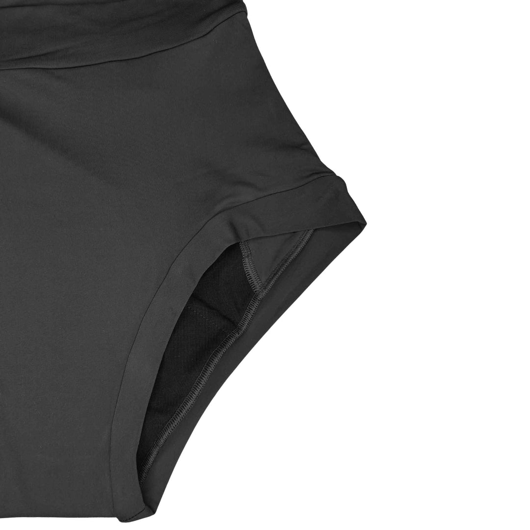 Close up detail of The Emily brief in flat lay