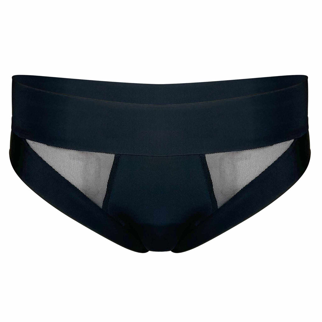 Swept Away Brief in Obsidian Black