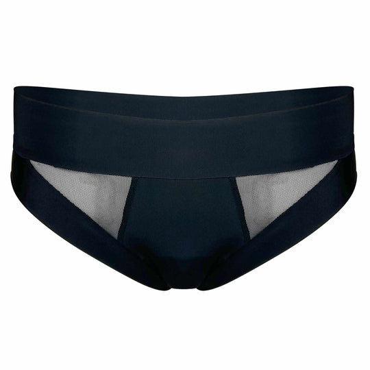 Swept Away Brief in Obsidian Black